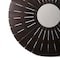 Armen Living Sachi Outdoor Dark Eucalyptus Wood and Concrete Round Dining Table 840254333352 - alternate 3